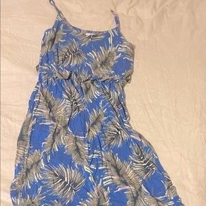 Tropical Palm Maxi Dress